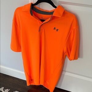 Under Armour Golf Men’s Bright Orange Polo